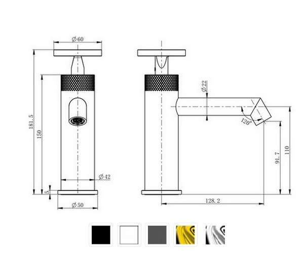 смеситель для раковины WONZON & WOGHAND WW-H1065